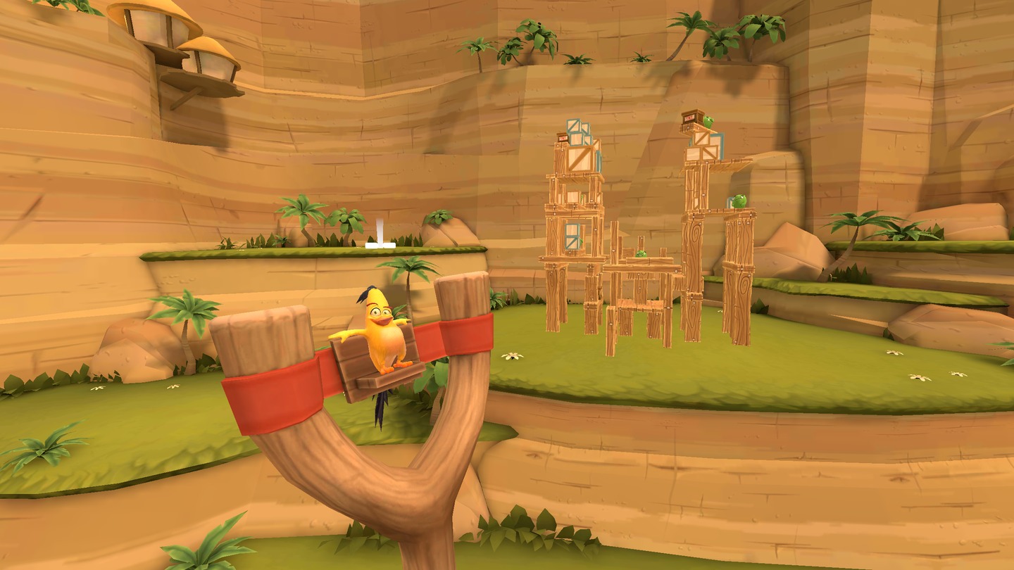 Angry Birds VR: Isle of Pigs Screenshot 1
