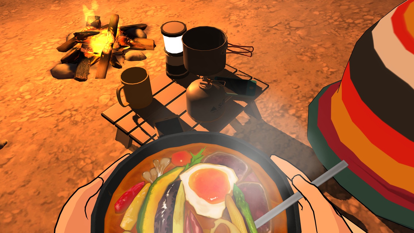 Laid-Back Camp - Virtual - Lake Motosu Screenshot 3