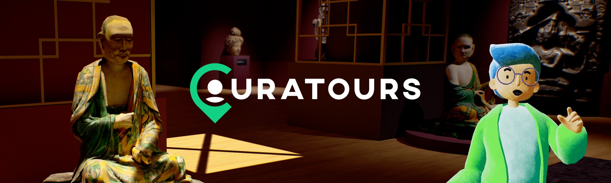 Curatours Download on AppPage 