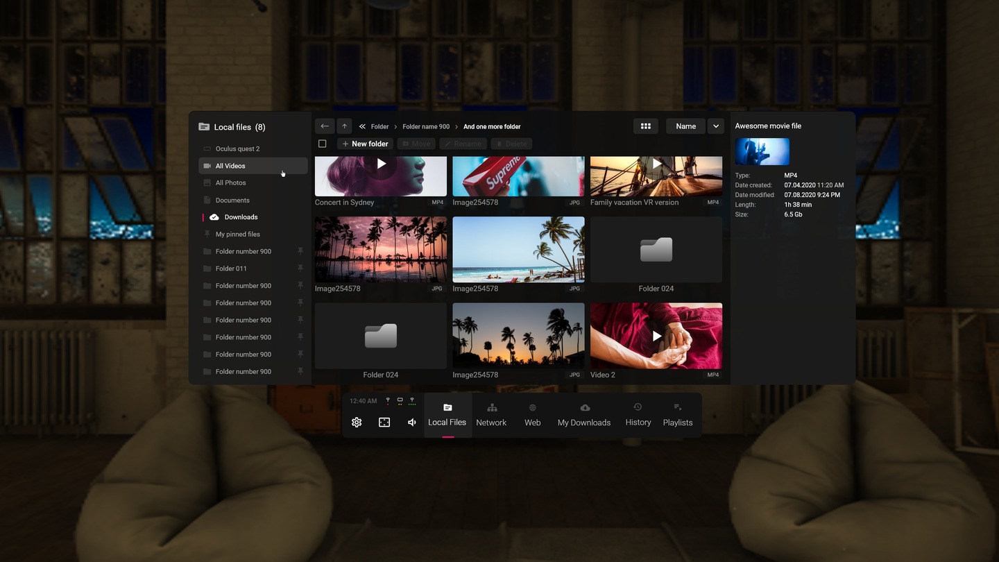 PLAY'A Video Player Screenshot 0