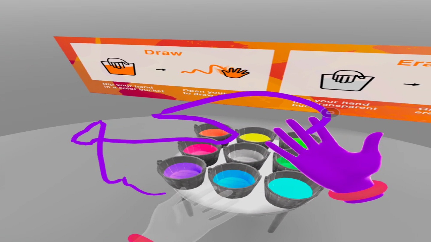 Hand Brush “with your friend” Screenshot 2