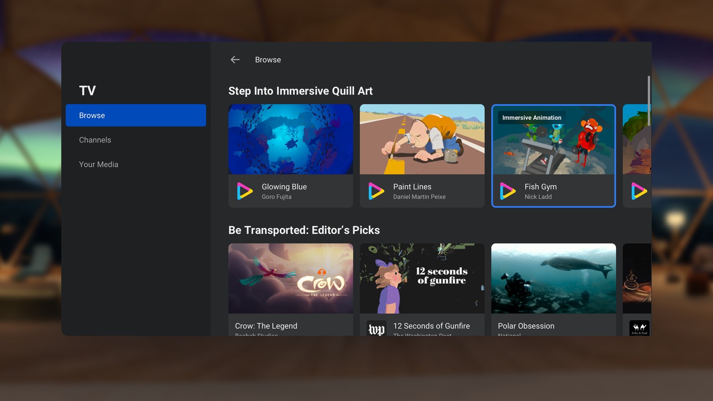 Oculus TV Screenshot 0