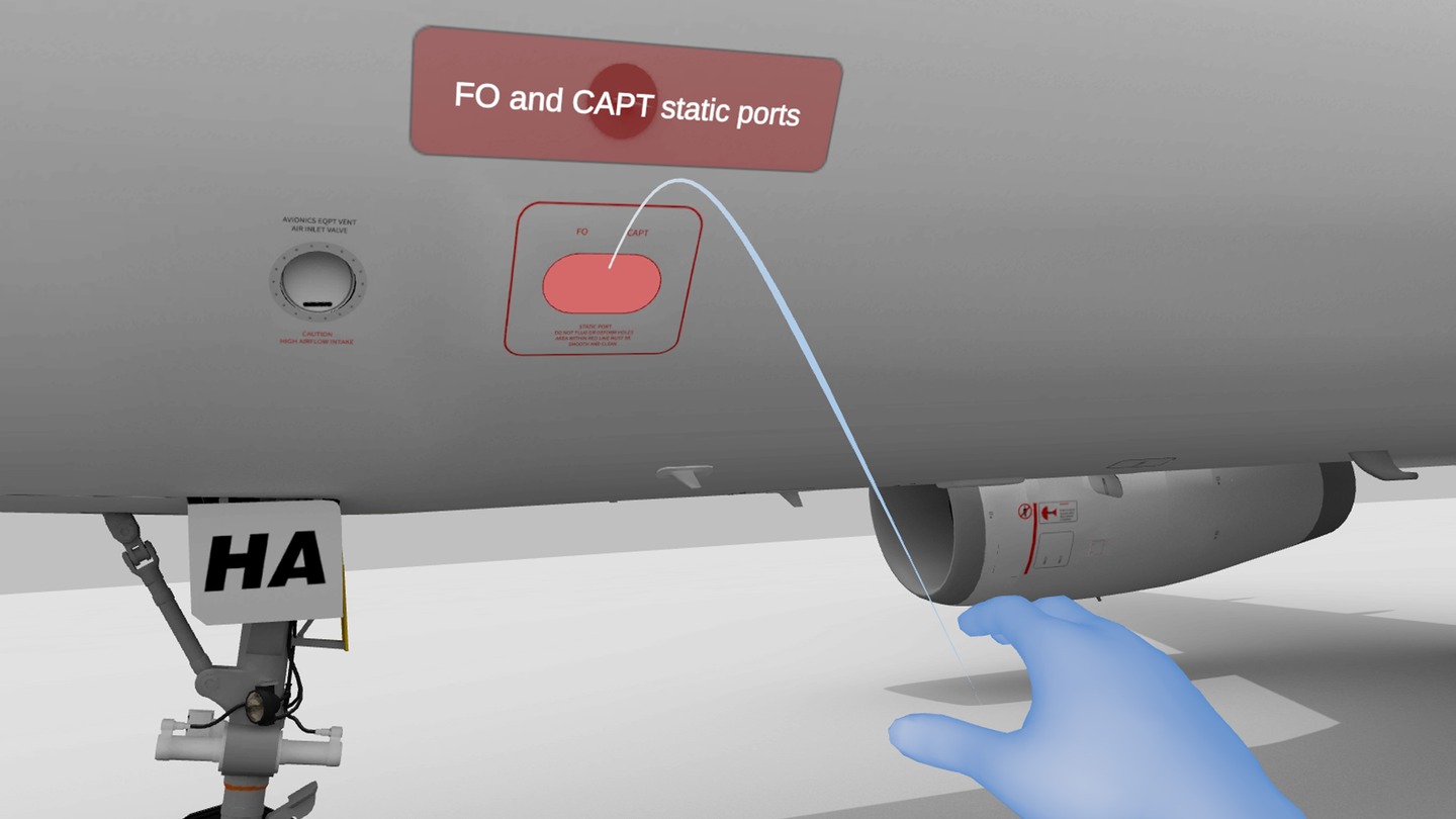 Walkaround VR a320 Screenshot 3