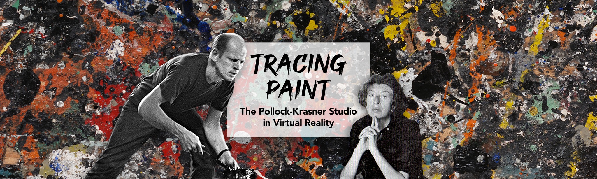 Tracing Paint - The Pollock Krasner Studio in Virtual Reality Download on AppPage 