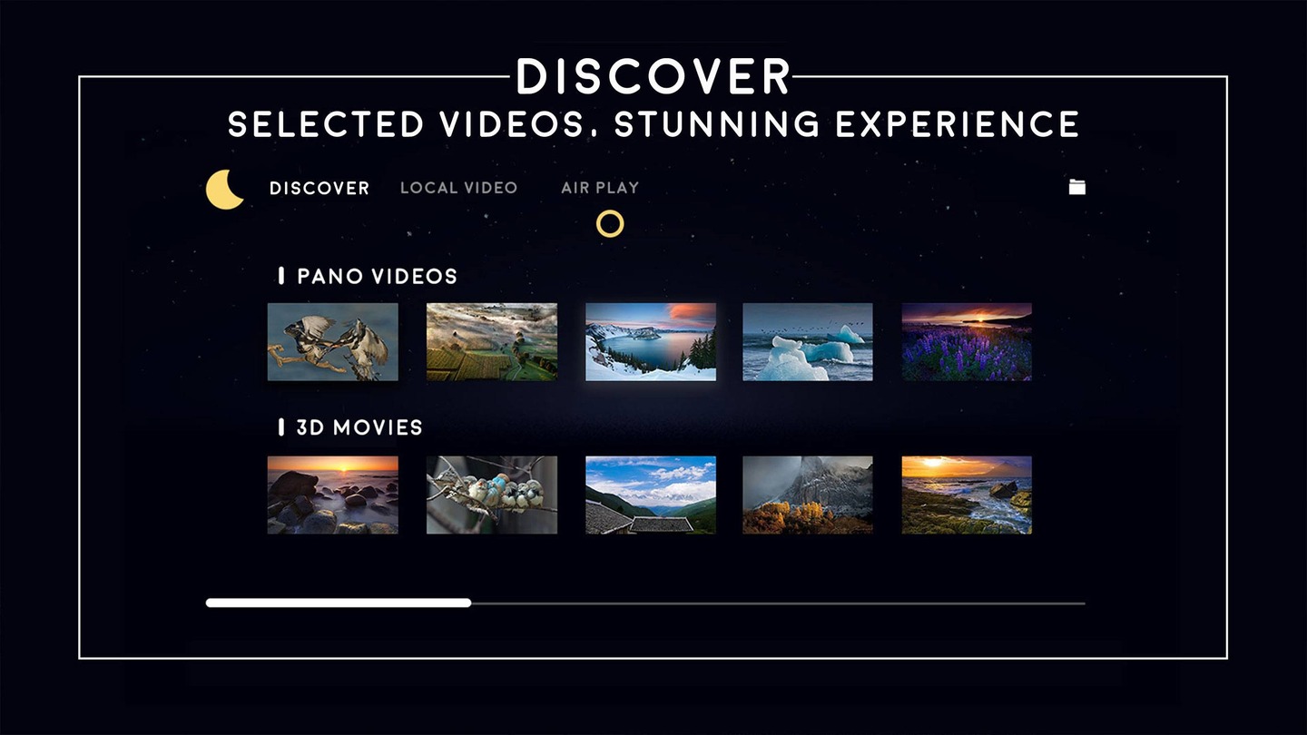 Moon VR Video Player Screenshot 2