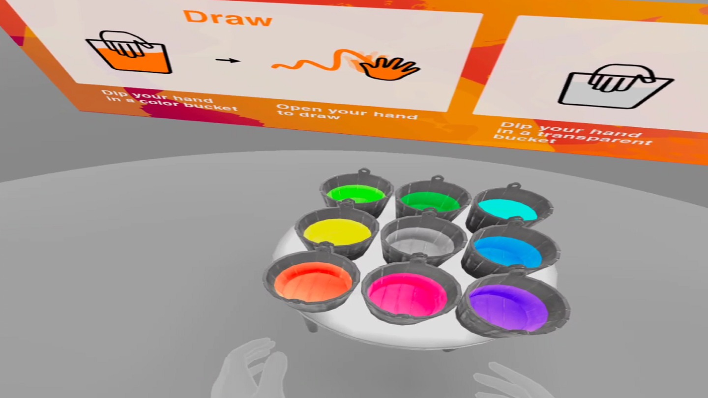 Hand Brush “with your friend” Screenshot 1