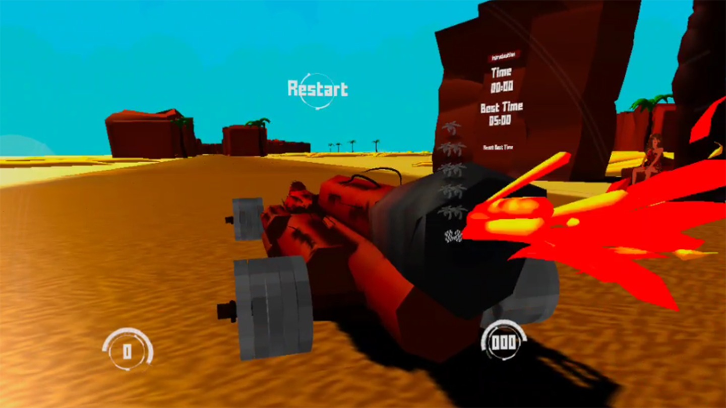 Quill Interactions: Stone Age Racing Screenshot 0