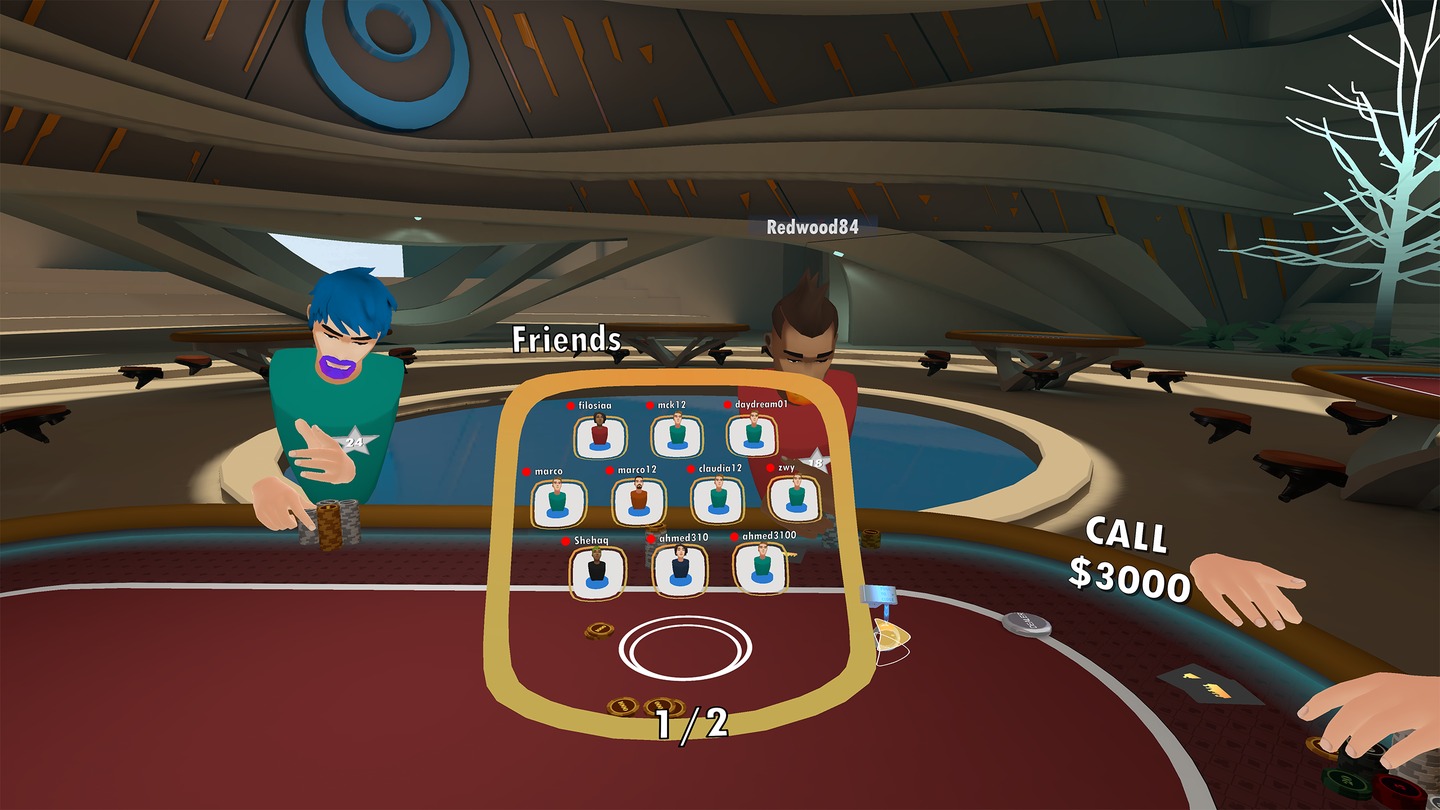 Poker VR - Multi Table Tournaments Screenshot 4