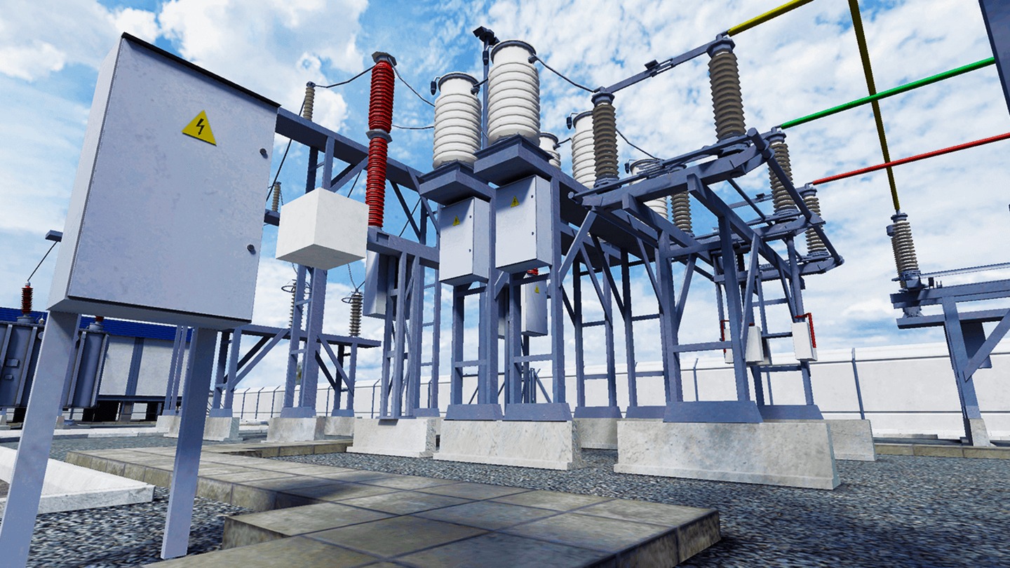 High Voltage Electrical Substation Training Screenshot 1