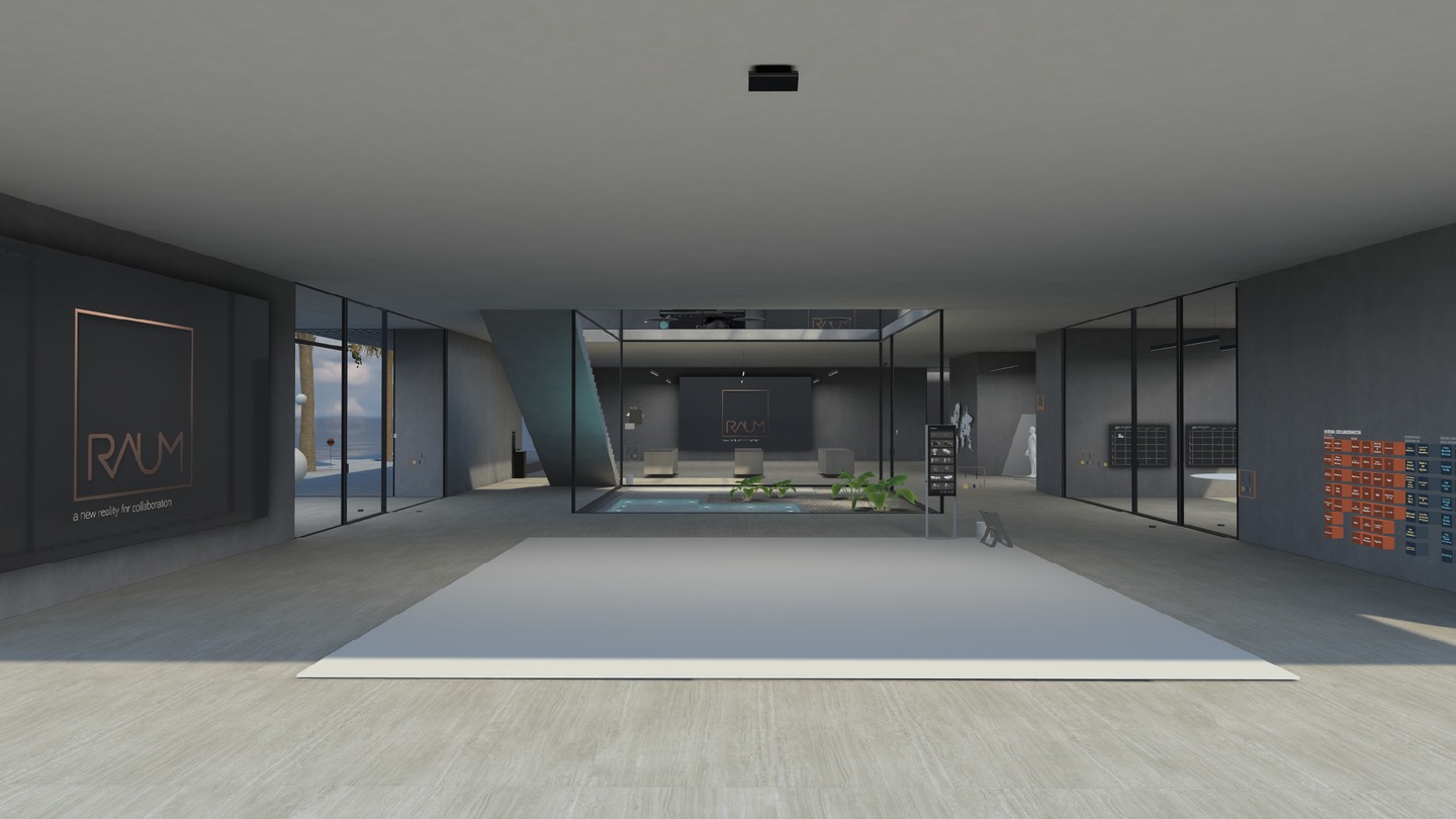 RAUM virtual collaboration Screenshot 1
