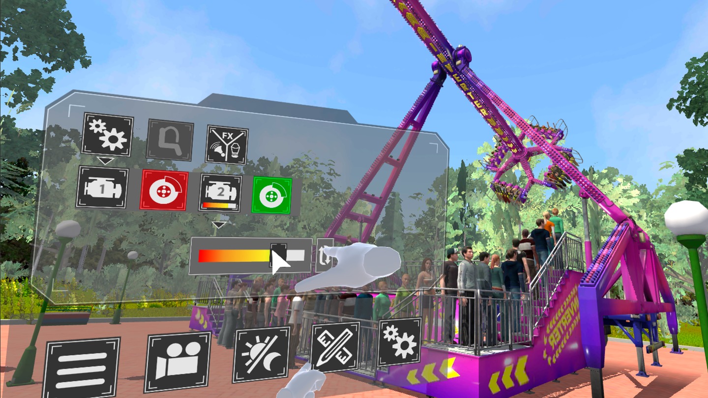 Theme Park Simulator: Rollercoaster paradise Screenshot 0
