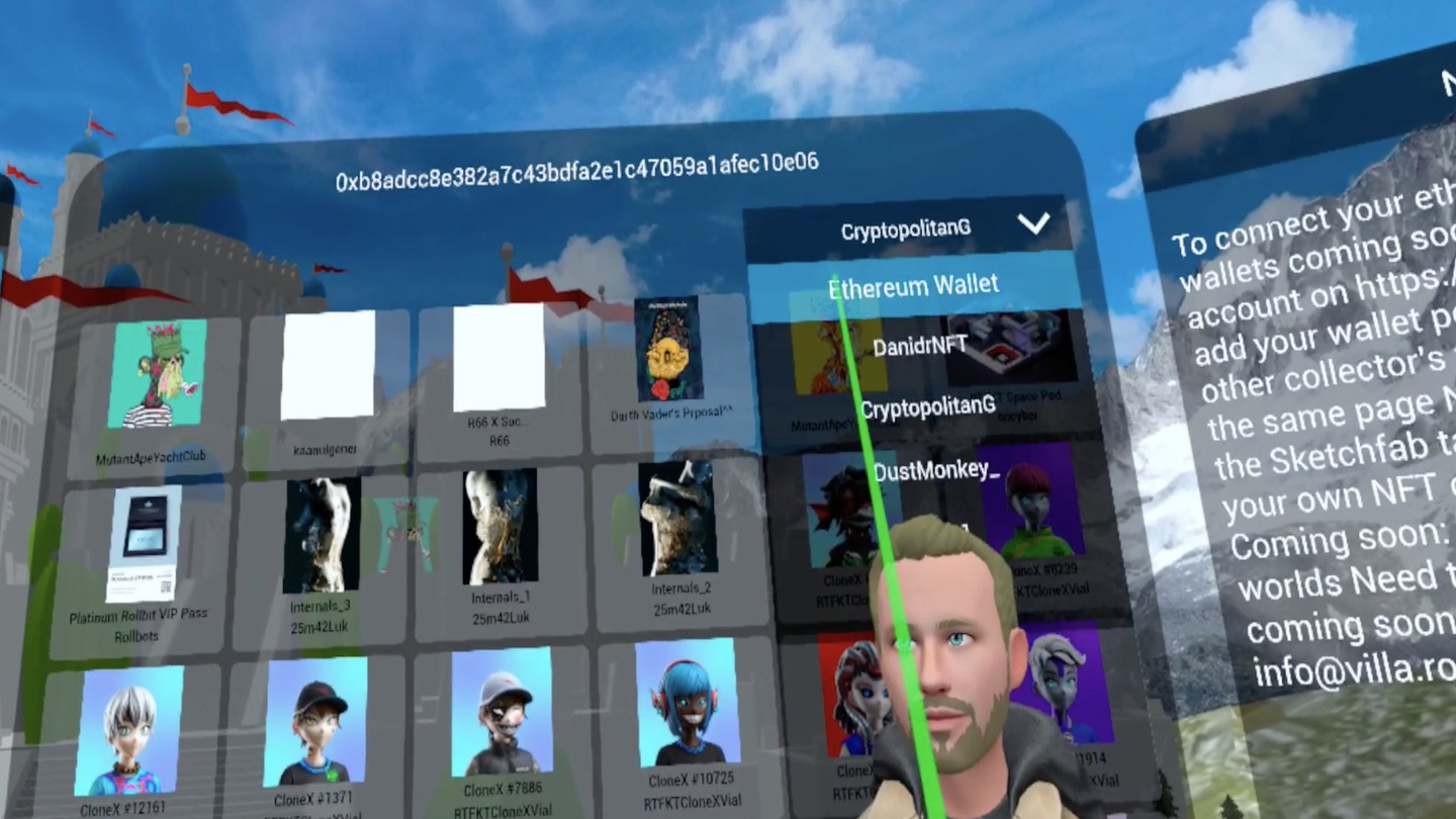 Villa: Metaverse Creation & NFT Collaboration Platform Screenshot 0