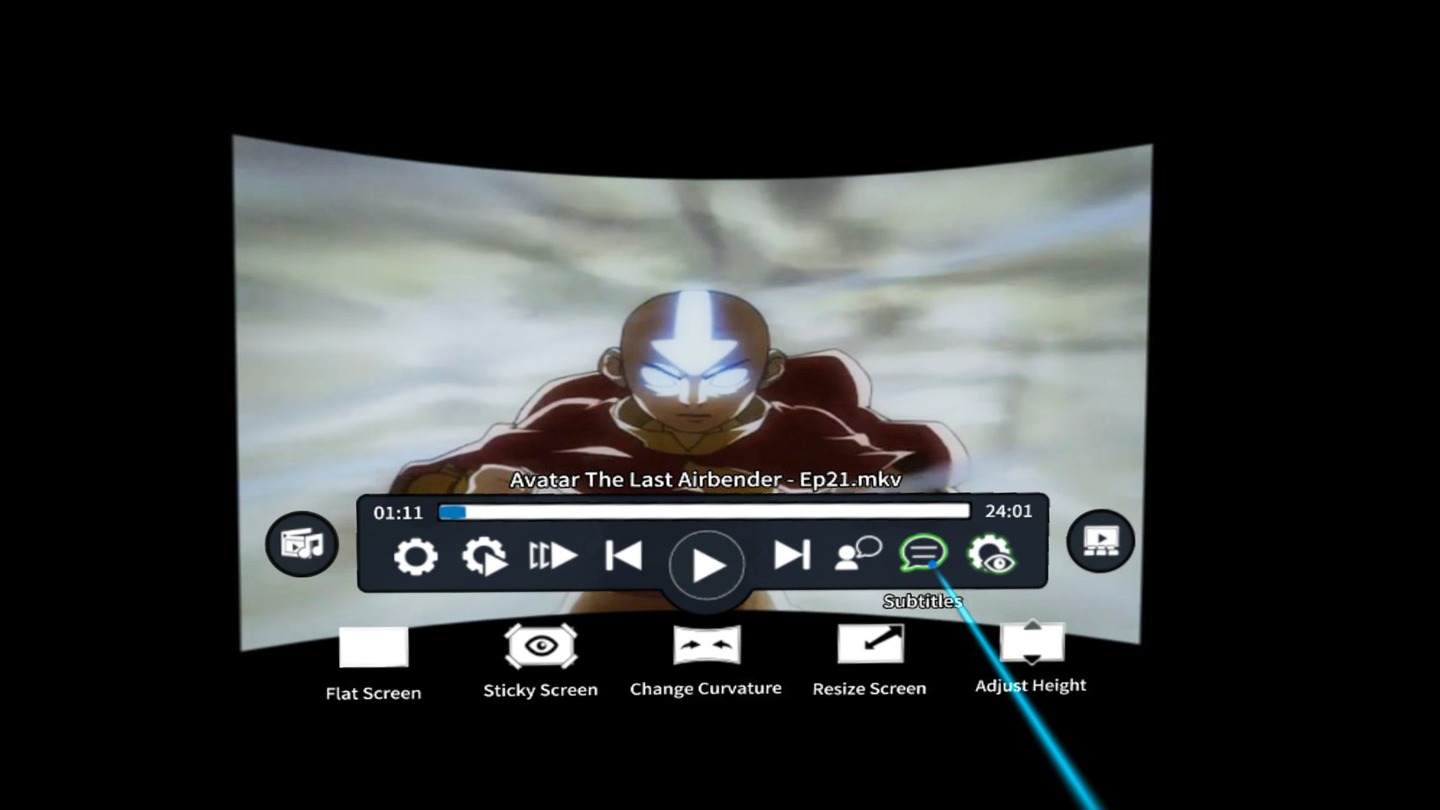 Pigasus VR Media Player Screenshot 2