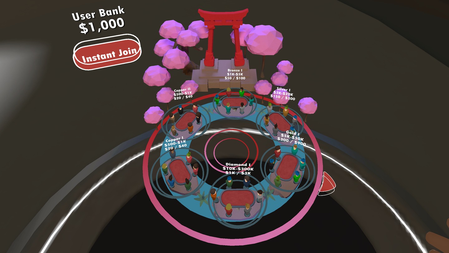 Poker VR - Multi Table Tournaments Screenshot 3