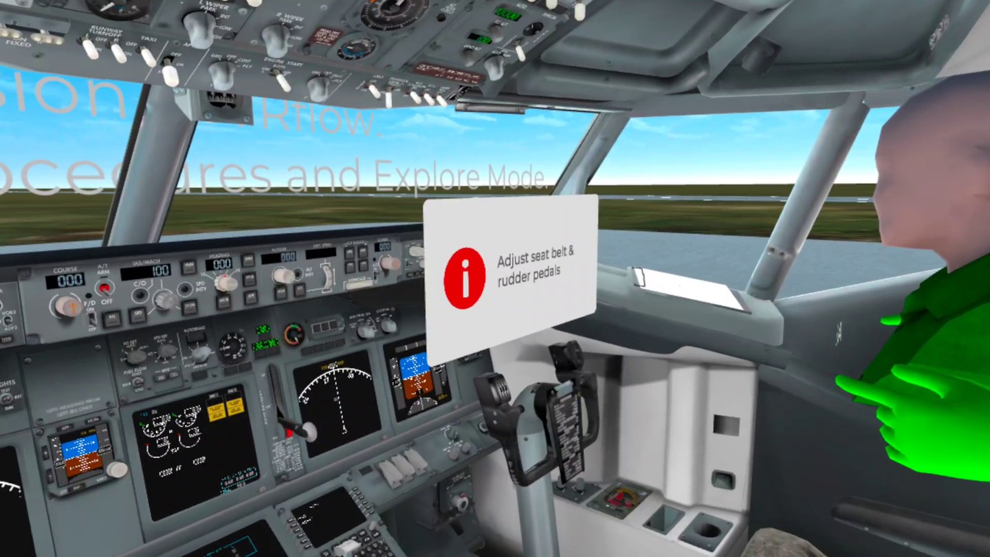 VRflow B737NG Demo Screenshot 2