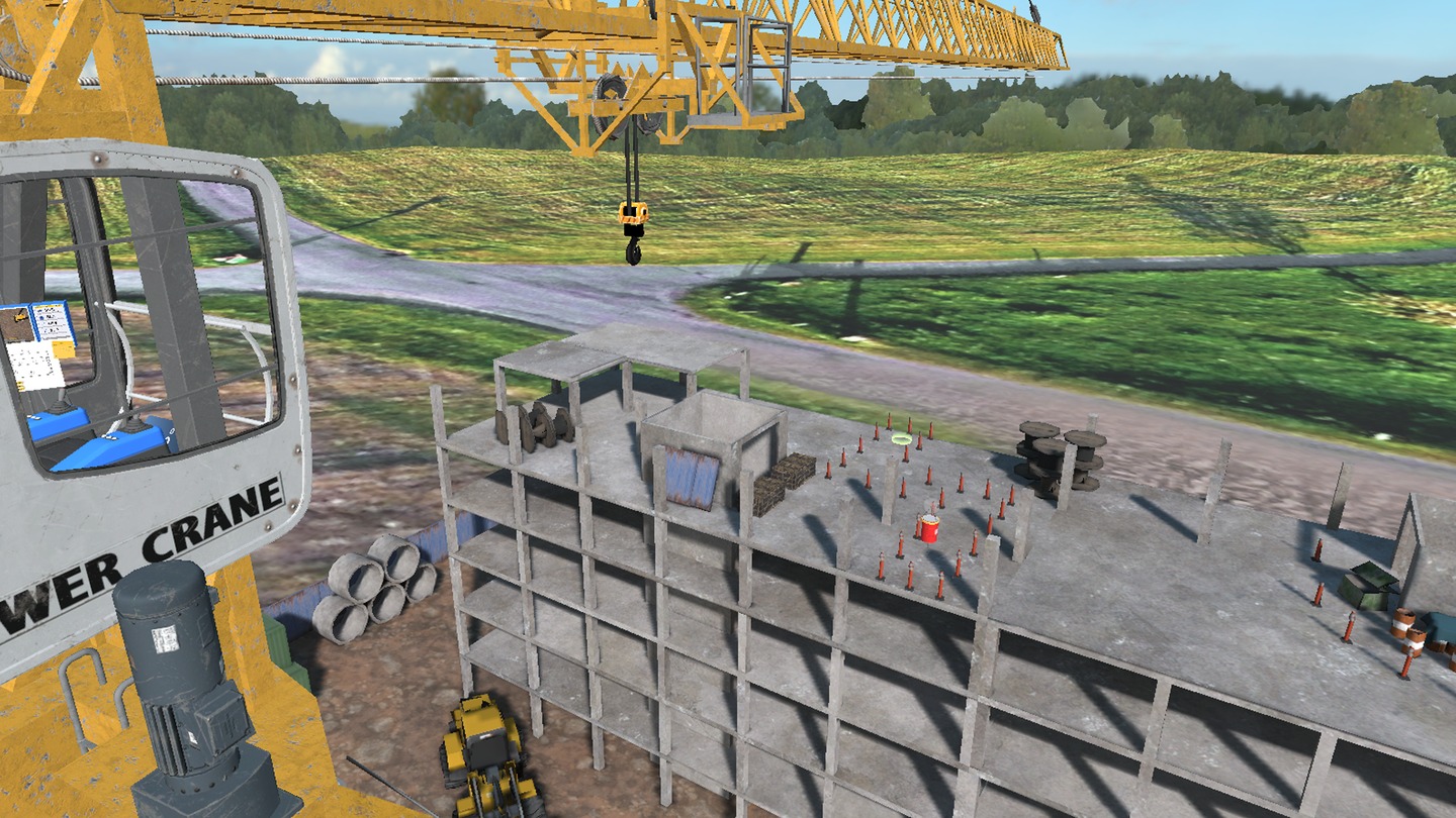 VR Crane Simulator Screenshot 2