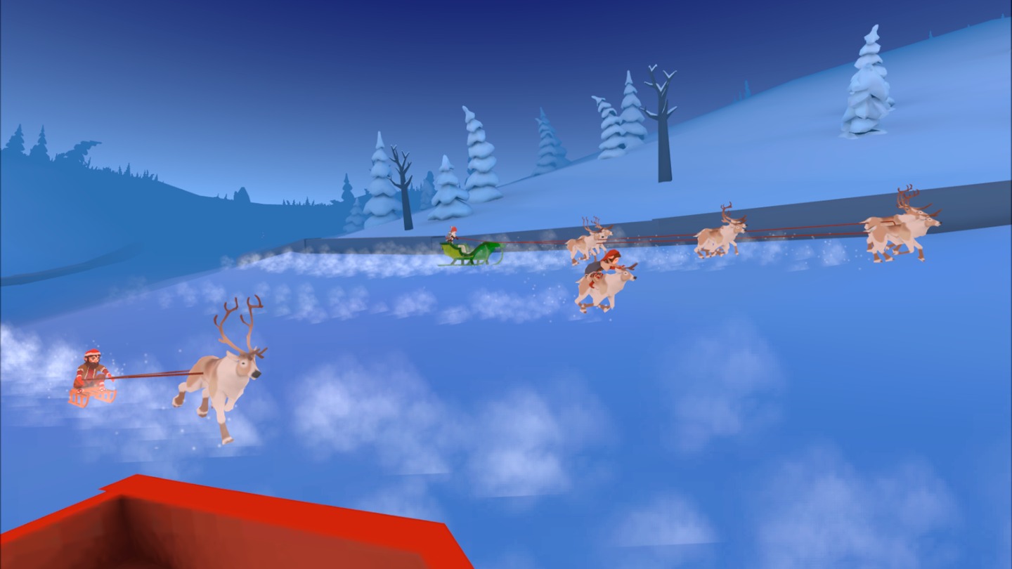 Santa's Reindeer Racing 2021 Screenshot 1