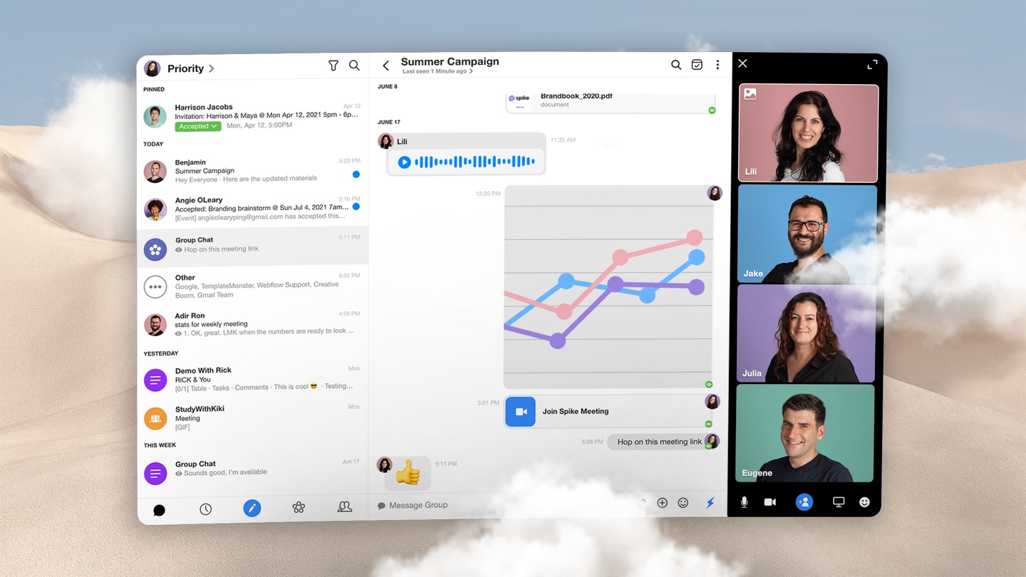 Spike Email - Mail & Team Chat Screenshot 4