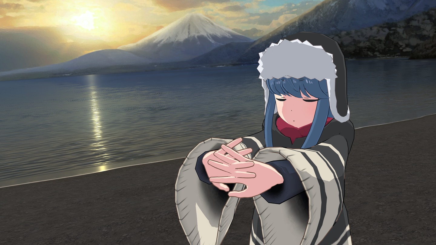 Laid-Back Camp - Virtual - Lake Motosu Screenshot 4