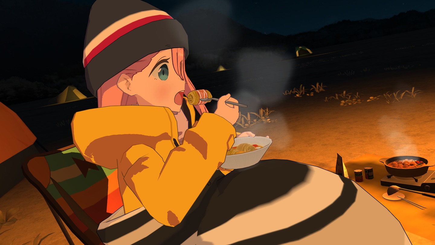 Laid-Back Camp - Virtual - Fumoto Campsite Screenshot 0