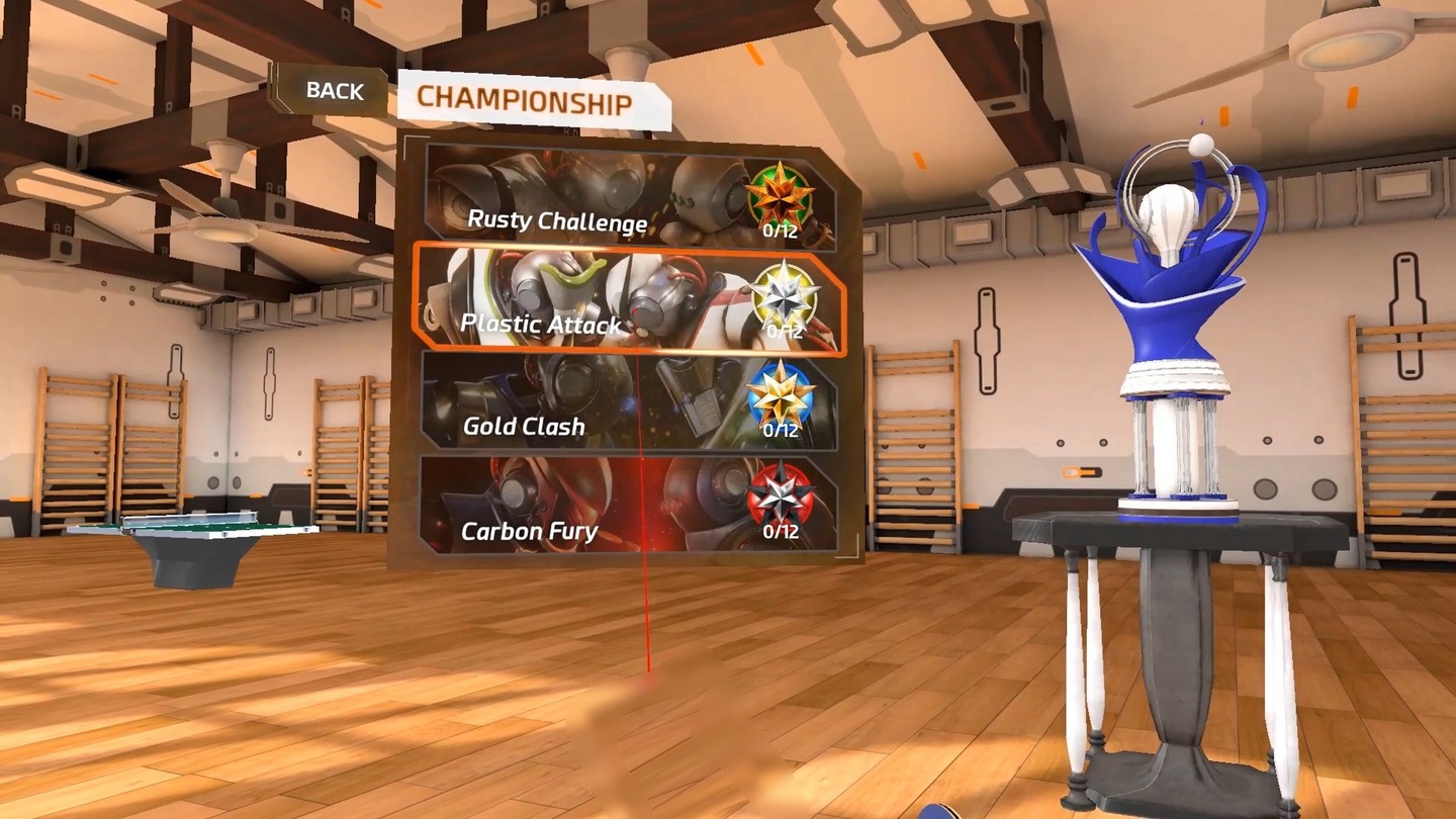 Racket Fury: Table Tennis VR Screenshot 1