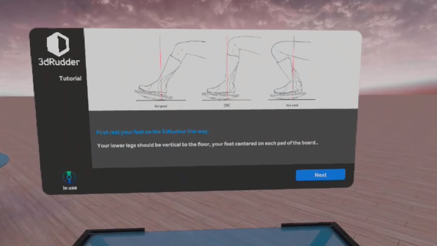 3dRudder Setup & Tutorial Screenshot 0