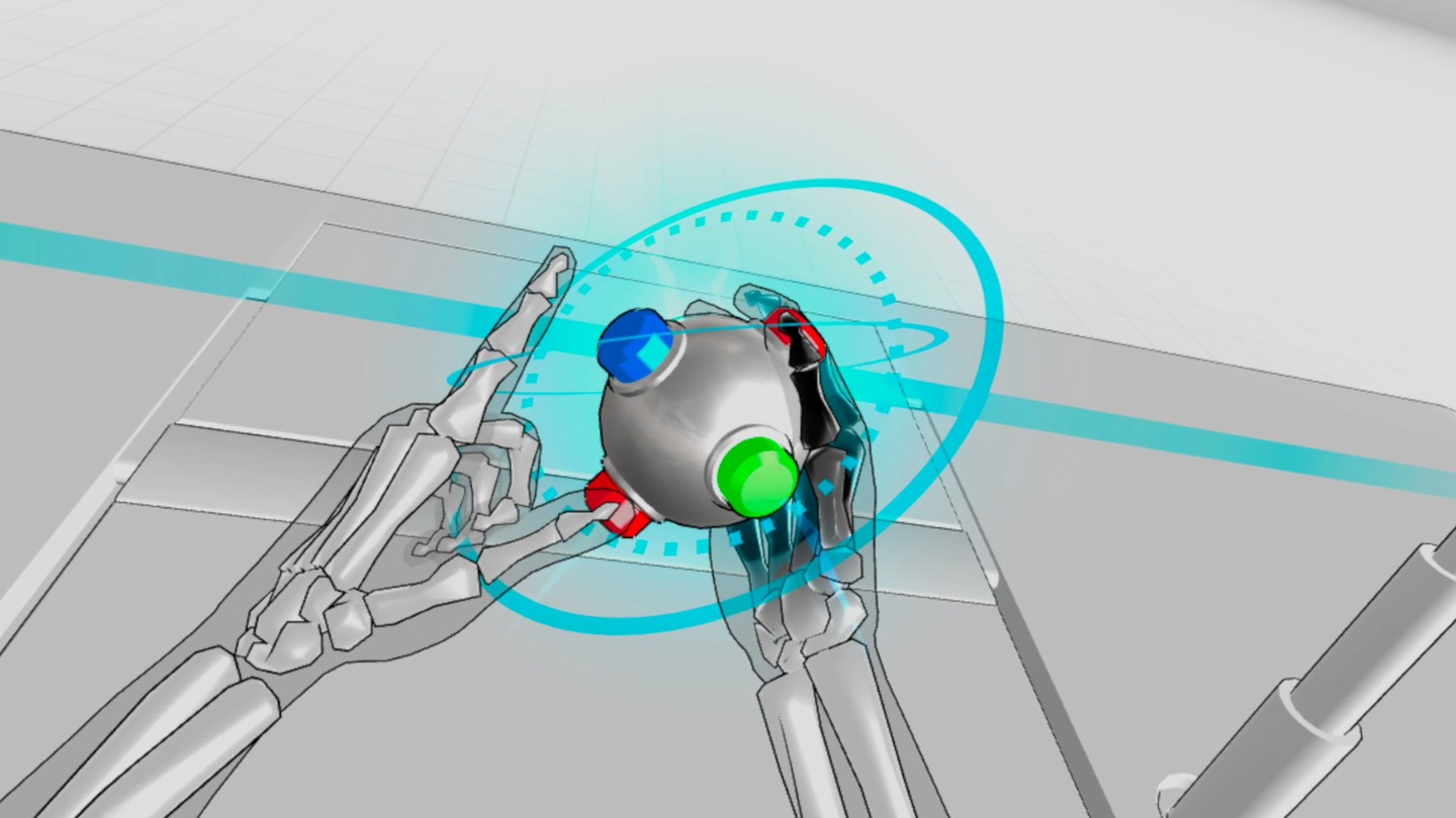Hand Physics Lab Screenshot 3