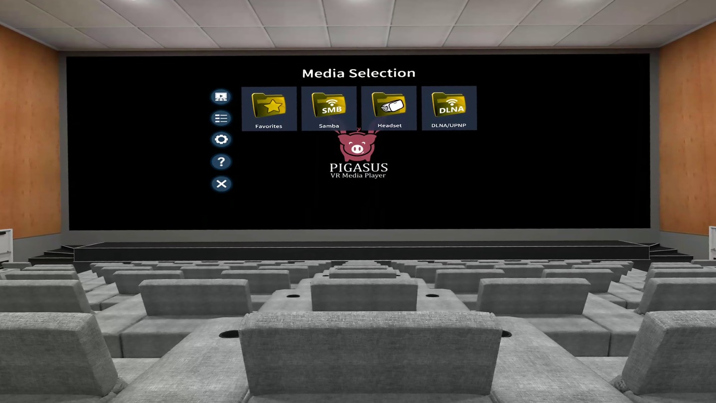 Pigasus VR Media Player Screenshot 0