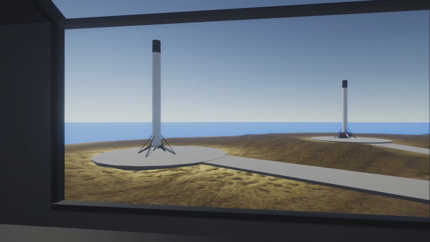 Falcon9 Landing Simulator Screenshot 3