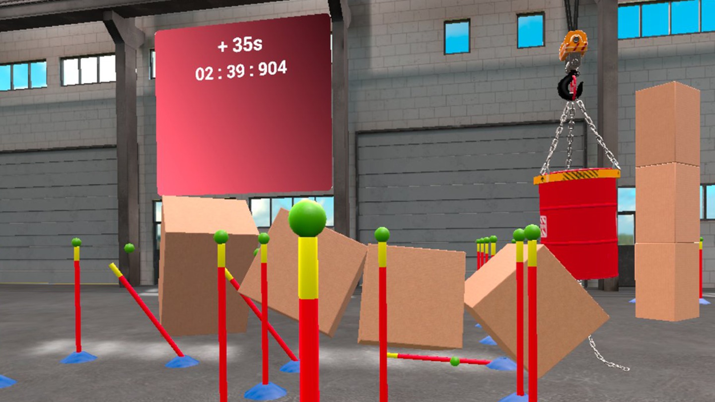 VR Crane Simulator Screenshot 1