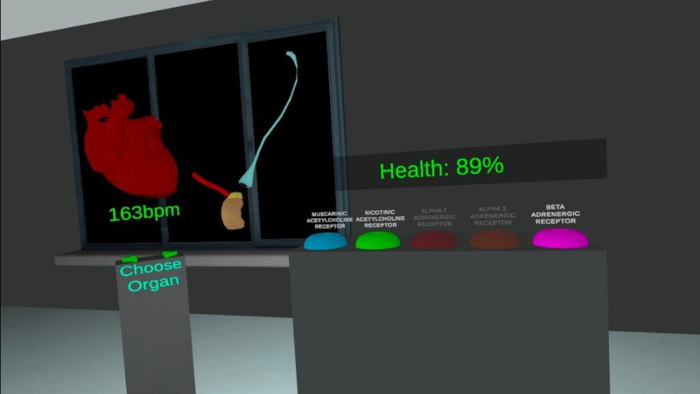 Autonomic Nervous System Simulator Screenshot 2