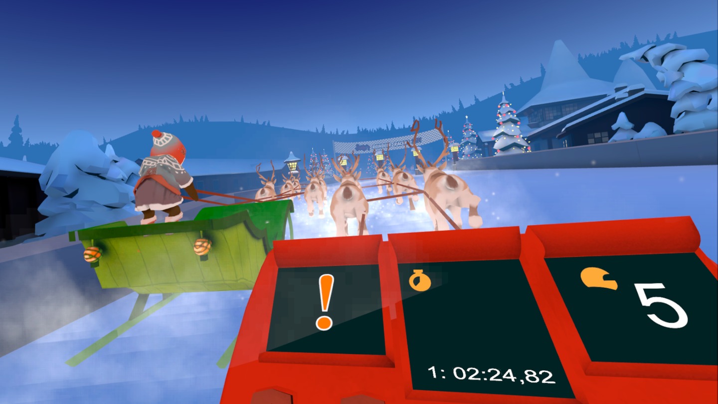 Santa's Reindeer Racing 2021 Screenshot 0