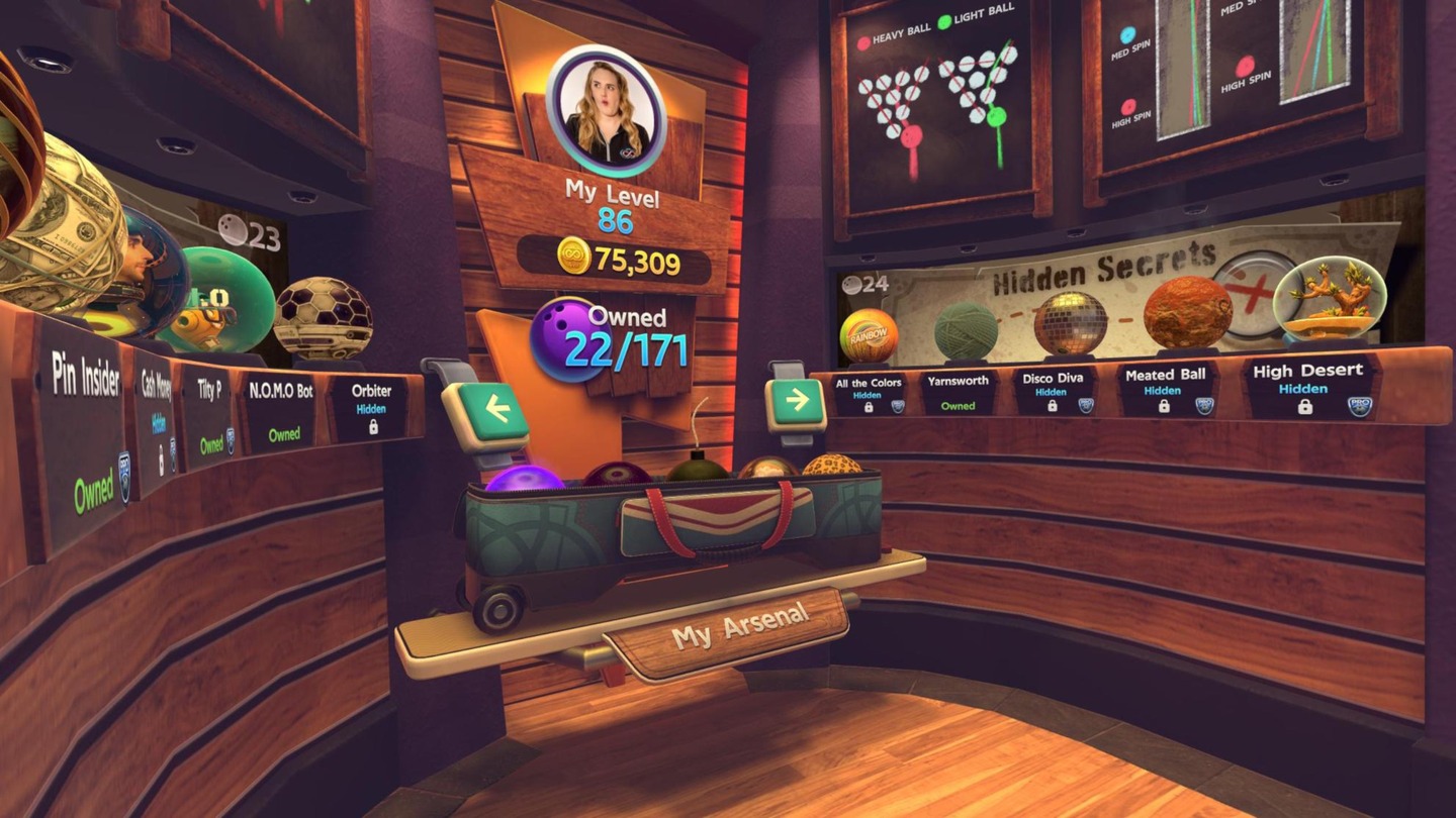 ForeVR Bowl Screenshot 2