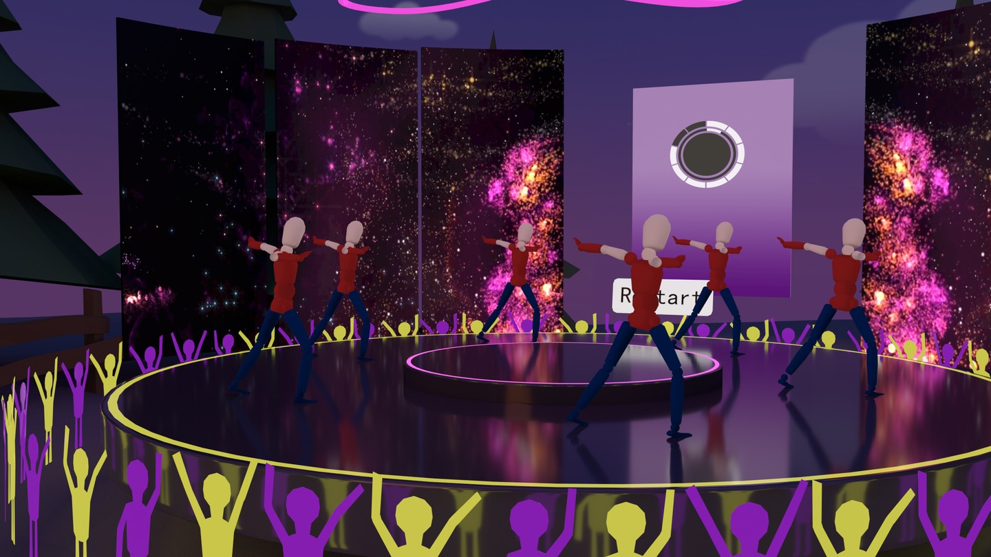 Dance workout VR(Junior) Screenshot 4