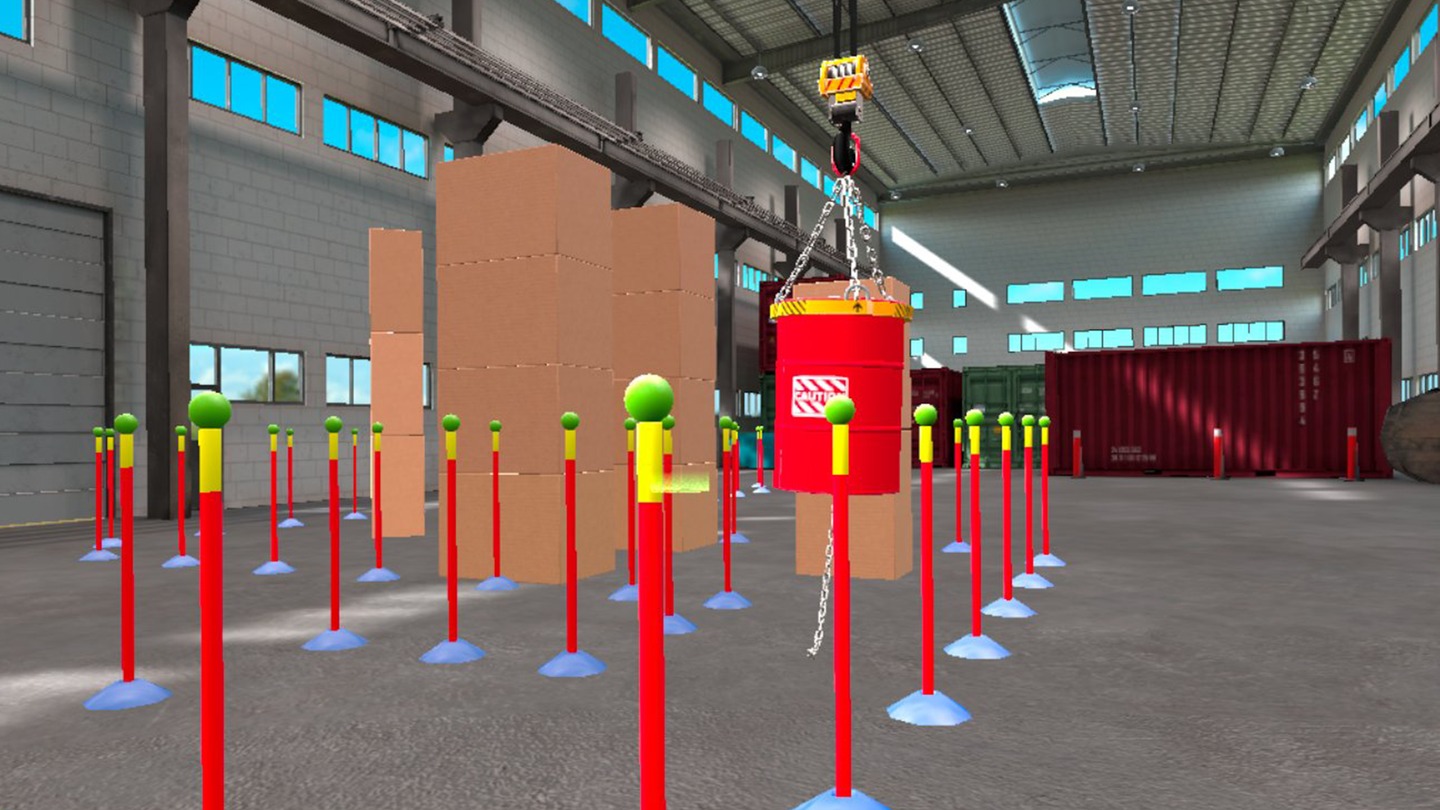 VR Crane Simulator Screenshot 0