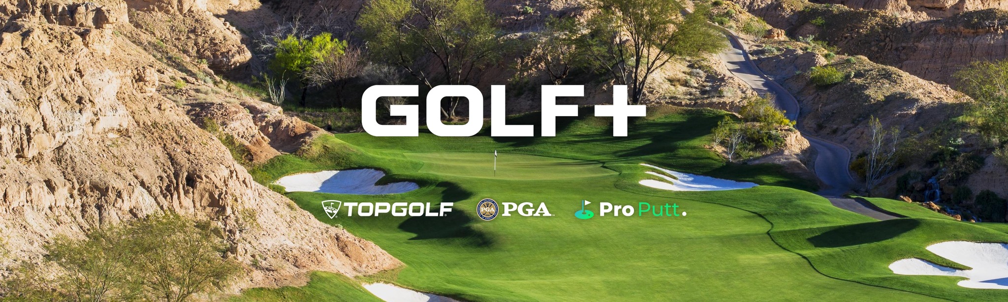 GOLF+ Download on AppPage 