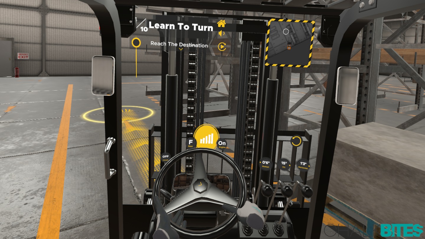 Enterprise Forklift OSHA Training Simulator Screenshot 3