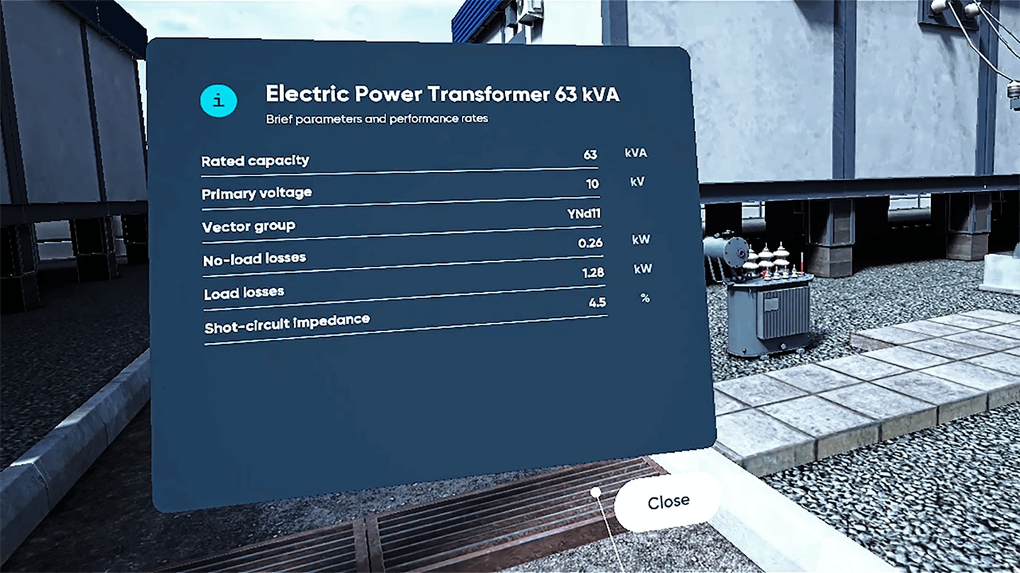 High Voltage Electrical Substation Training Screenshot 3