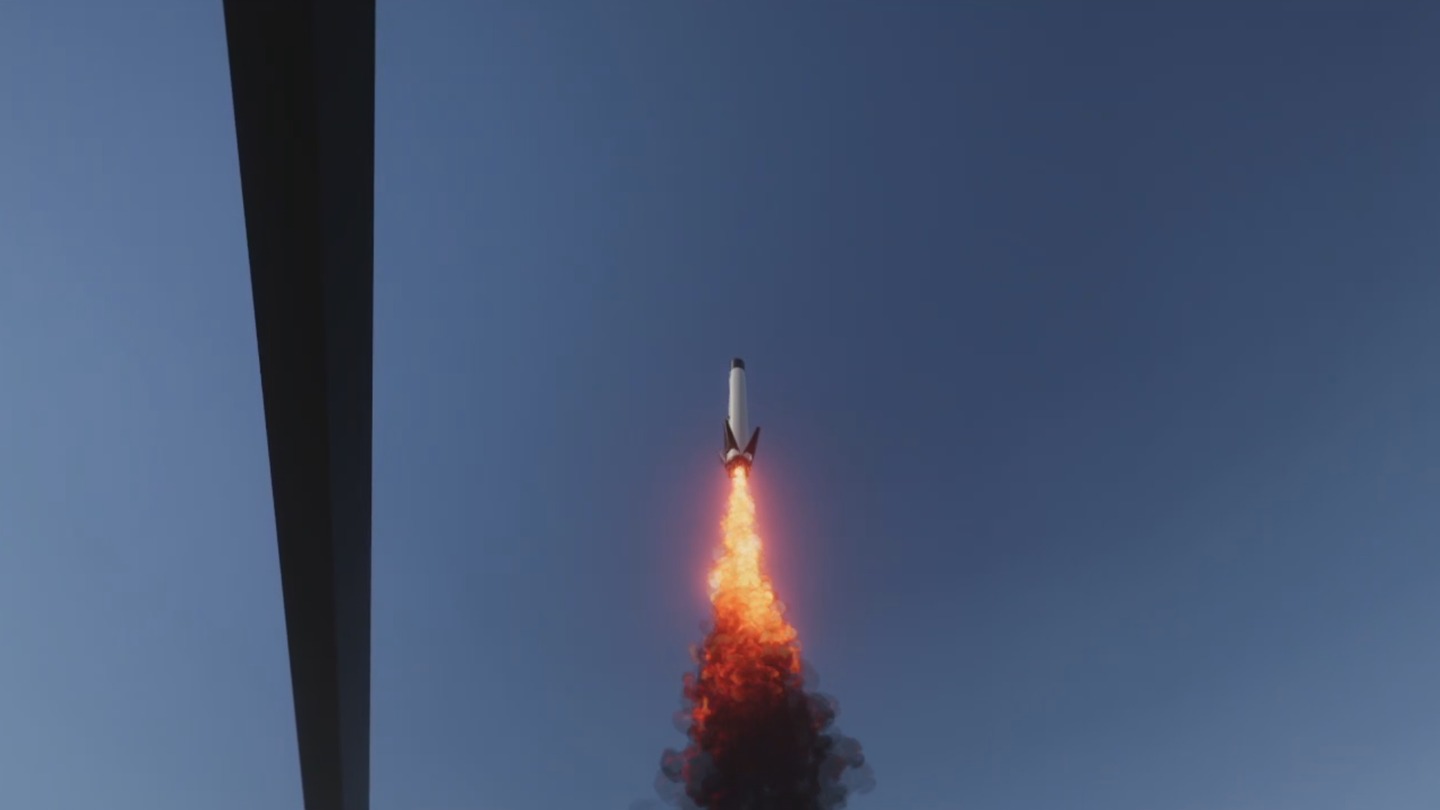Falcon9 Landing Simulator Screenshot 0