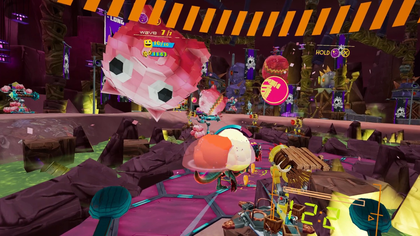 Captain ToonHead vs The Punks from Outer Space Screenshot 0